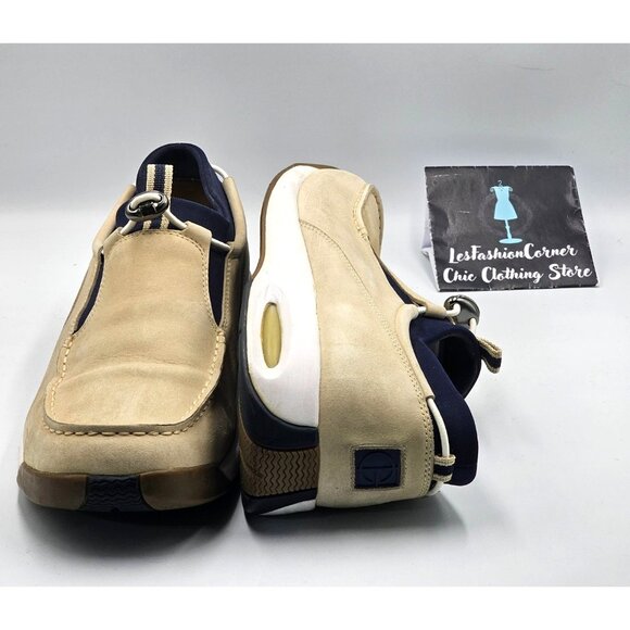 Cole Haan Air Men's Beige Nubuck Moc Toe Casual Slip-On Loafers Size 13 3028 - Picture 6 of 15